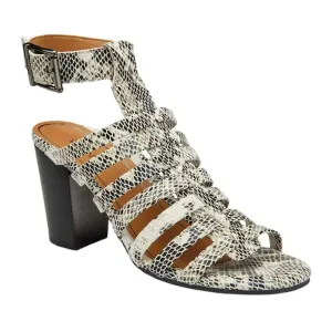 VIONIC Sami Snakeskin Heels in Black and White‎ size 5 thumbnail 1
