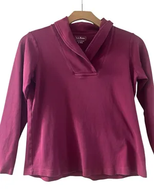 L.L.Bean Shawl Collar Pullover thumbnail 1