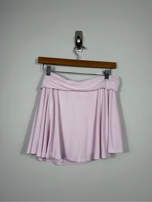 Wild Fable Pink Foldover Waist Flowy Skort Built-In Shorts Size L thumbnail 2