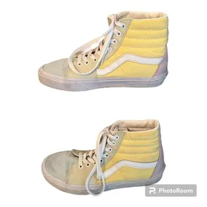 Vans Sk8-Hi Pastel Color Block Shoe Women's Size 7 Hi Top Skater Fashion Sneaker thumbnail 2