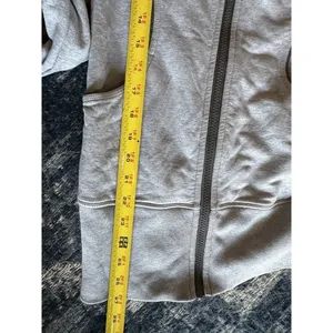 Lululemon Live Simply Hoodie Hoody Jacket Ii Heathered Medium Grey Size 4 thumbnail 7