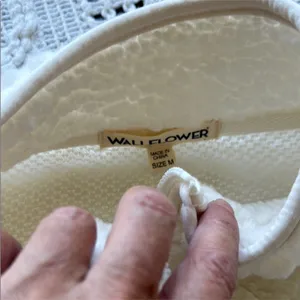 Wallflower Cozy White Sherpa Half thumbnail 7