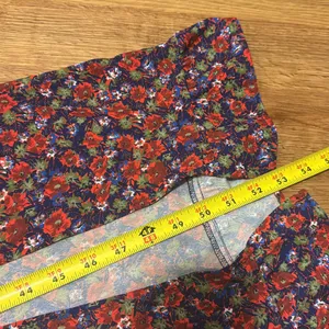 Nightwalker Elsa Red Floral Print Slit Maxi Dress thumbnail 8
