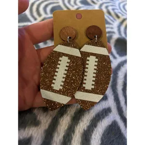 Earrings Football fashion earrings thumbnail 2