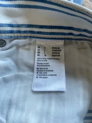 Striped American Eagle Jeans thumbnail 7