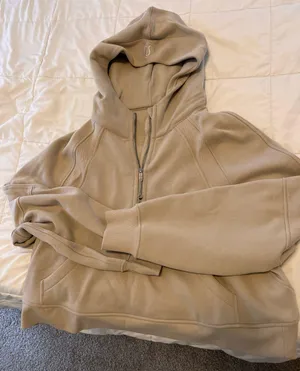 Lululemon brand new scuba half zip hoodie thumbnail 1
