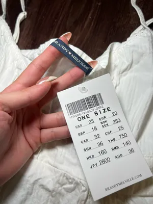 NWT Brandy Melville Tiffany Cotton Tank thumbnail 5