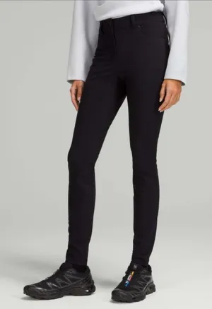 Lululemon City Sleek 5 Pocket Pant‎ 30“ Size 26 in Black thumbnail 1