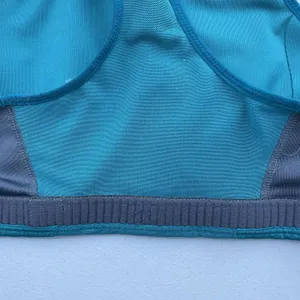 Nike Medium Sports‎ Bra Teal Dri Fit Medium Support Wicking Racerback Athletic thumbnail 10