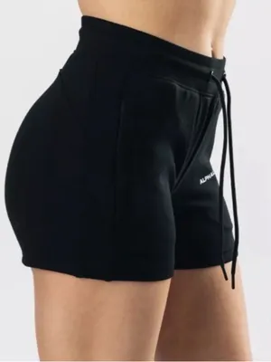 $50 NWOT alphalete women's Essential Core Activewear Shorts in lime green M thumbnail 2