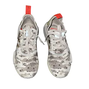 Adidas NMD R1 chalk white/gray camo running shoes thumbnail 2