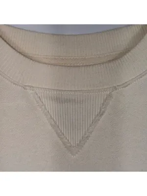 AE Seriously Lived-In XS Cream 77 Oversized Sweatshirt thumbnail 5
