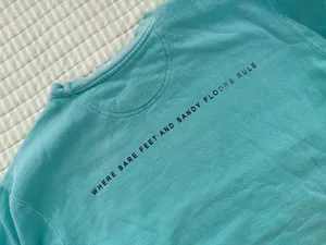 Seaside Comfort Colors Crewneck Teal thumbnail 5