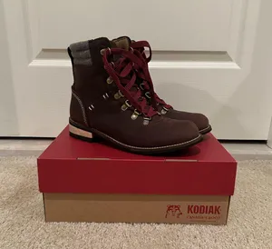 Kodiak Surrey II Brown Leather Boots Size 8 thumbnail 1