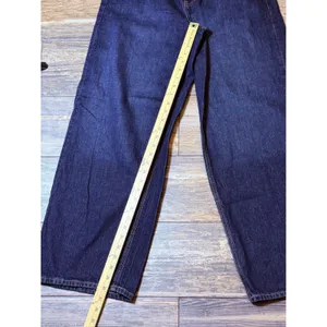 NWT Old Navy Mid-Rise The‎ Slouchy Wide Leg Jeans Dark Wash Button Fly Size 6x30 thumbnail 10
