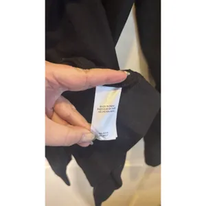 Lucky Brand Women Medium Black Cotton Single Button Blazer Jacket Staple Piece‎ thumbnail 10