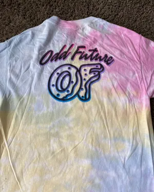 Odd Future Donut  Tie Dye Tee Small thumbnail 3
