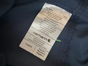 Carhartt Force Women L Navy Blue Modern Fit Jogger Scrub Pant Pockets Dental thumbnail 7