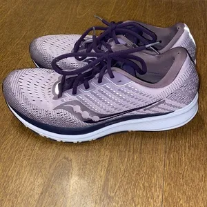 Saucony Ride 13 Running Shoe- Women’s size 10‎ in purple thumbnail 4