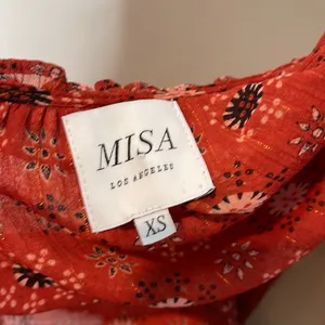 Misa Nati‎ Red Sleeveless MIDI Dress XS thumbnail 10