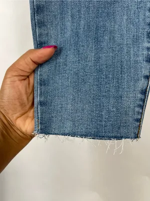 NWT STS Blue Ellie High Rise Crop Skinny Jeans Raw Hem Size 25 thumbnail 5