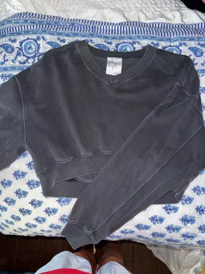 Aerie OFFLINE Cropped Sweatshirt thumbnail 3