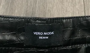 VERO MODA Leather Straight leg Pants thumbnail 7