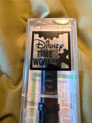 Disney Black and Gold pirates of the Caribbean Wristwatch in Display Case thumbnail 4
