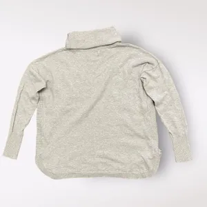 Vineyard Vines Wool Cotton Blend Turtleneck Sweater Womens‎ Gray Size S thumbnail 3