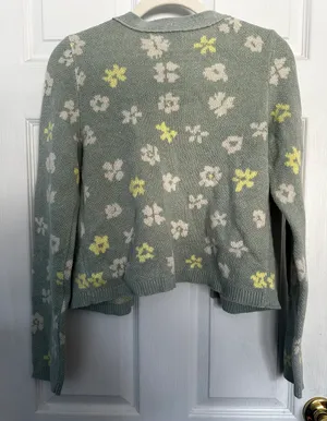 American Eagle Floral Cardigan thumbnail 3
