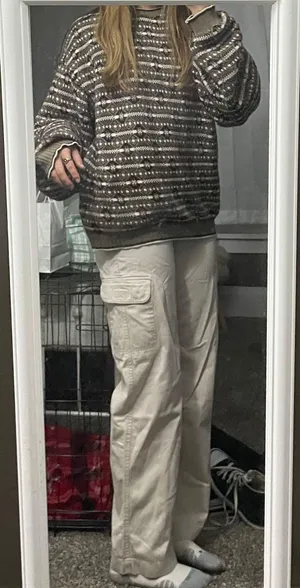 tan cargo pants thumbnail 1