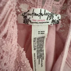 Free People Intimately She's Got It Lace Dress Pink spaghetti strap cotton blend thumbnail 8