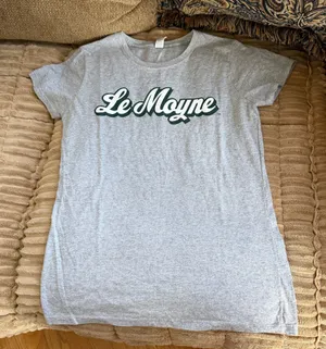 Fruit of the Loom Le Moyne College Gray t-shirt thumbnail 1