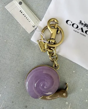 Coach Snail Bag Charm thumbnail 1