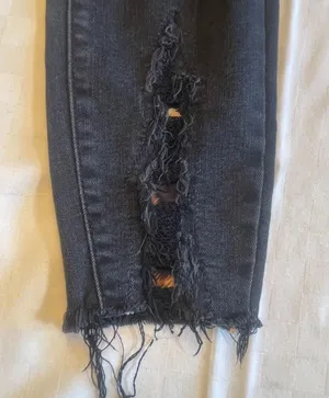 Judy Blue 7/28 Leopard Patch Black High Rise Ripped Skinny Jeans JB82168BK thumbnail 10