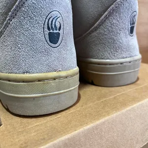 Bearpaw Women's Grey and Cream Boots thumbnail 6