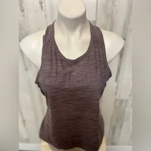 Adidas purple tank top thumbnail 2