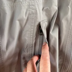 The North Face Women's Grey Hooded Rain Jacket Size S thumbnail 6