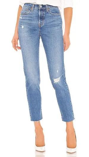 LEVI’S Wedgie Icon Fit Jeans in Jive Taps thumbnail 1