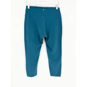 Peloton‎ Essential Capri Leggings Women's M Blue Activewear thumbnail 3
