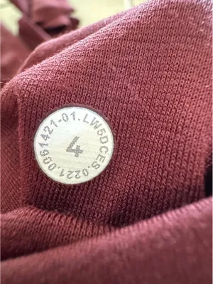 Lululemon Align With Pockets High Rise 25” Red Merlot Size 4 NWT thumbnail 7