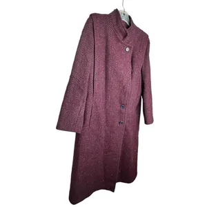 Vintage‎ Bonders Long Wool Coat Size M thumbnail 4
