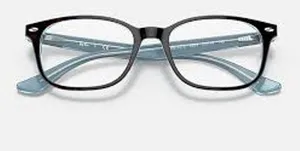 RAY BAN Women's Tortoise Glasses Frames w Light Blue Eyeglasses RB5375 thumbnail 1