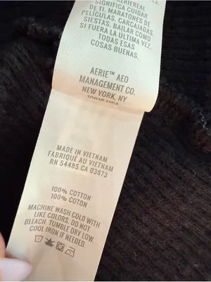 Aerie Sunspun Waffle Cropped Tank Top thumbnail 6