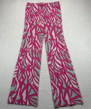 Lilly Pulitzer Papaya‎ Playa Georgia May Palazzo Lounge Pants XS thumbnail 1