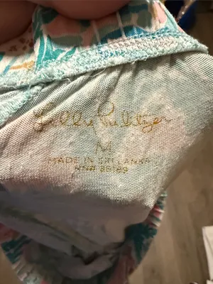 Lilly Pulitzer Pink & Teal Tropical Lounge Pajama Set thumbnail 5