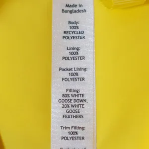 Lululemon Wunder Puff Cropped Goose Down Feather Quilt Vest Jacket Sonic Yellow thumbnail 3