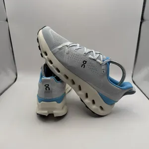 On Running Cloudsurfer Trail‎ Blue Beige Women 9 Road Running Shoes 3WE10103042 thumbnail 6