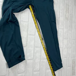 Free Fly All Day Pocket Leggings Womens Large Teal Ankle Solid Athleisure Active thumbnail 14