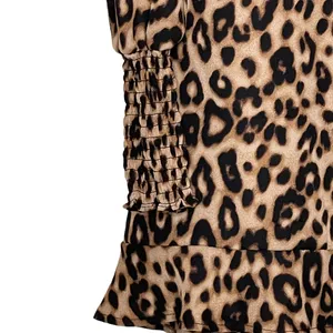 Francesca's Mi Ami Womens Slip Dress Size XXS Brown Leopard Cheetah‎ Print New thumbnail 4